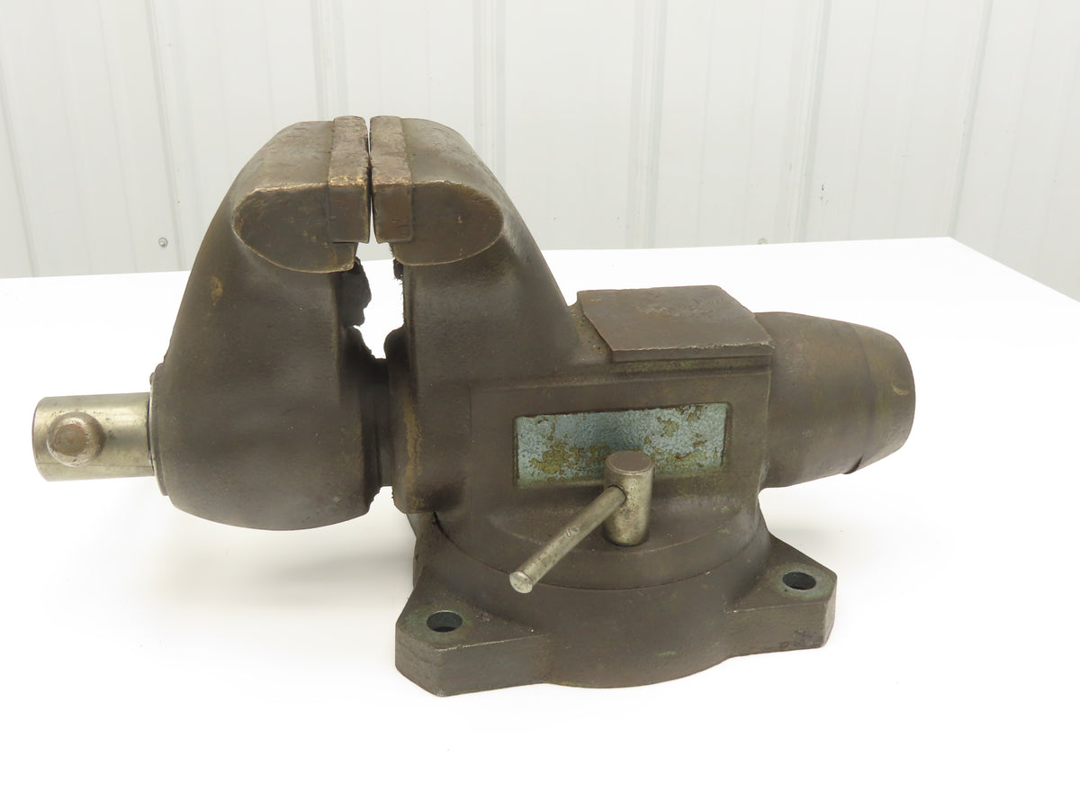 Wilton 1760 Combination Pipe Bench Vise 6" Brass Jaw Swivel Bullet Tradesman