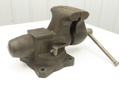 Wilton 1760 Combination Pipe Bench Vise 6" Brass Jaw Swivel Bullet Tradesman