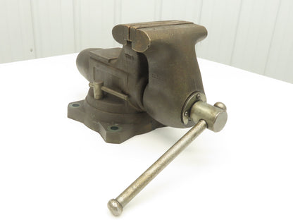 Wilton 1760 Combination Pipe Bench Vise 6" Brass Jaw Swivel Bullet Tradesman