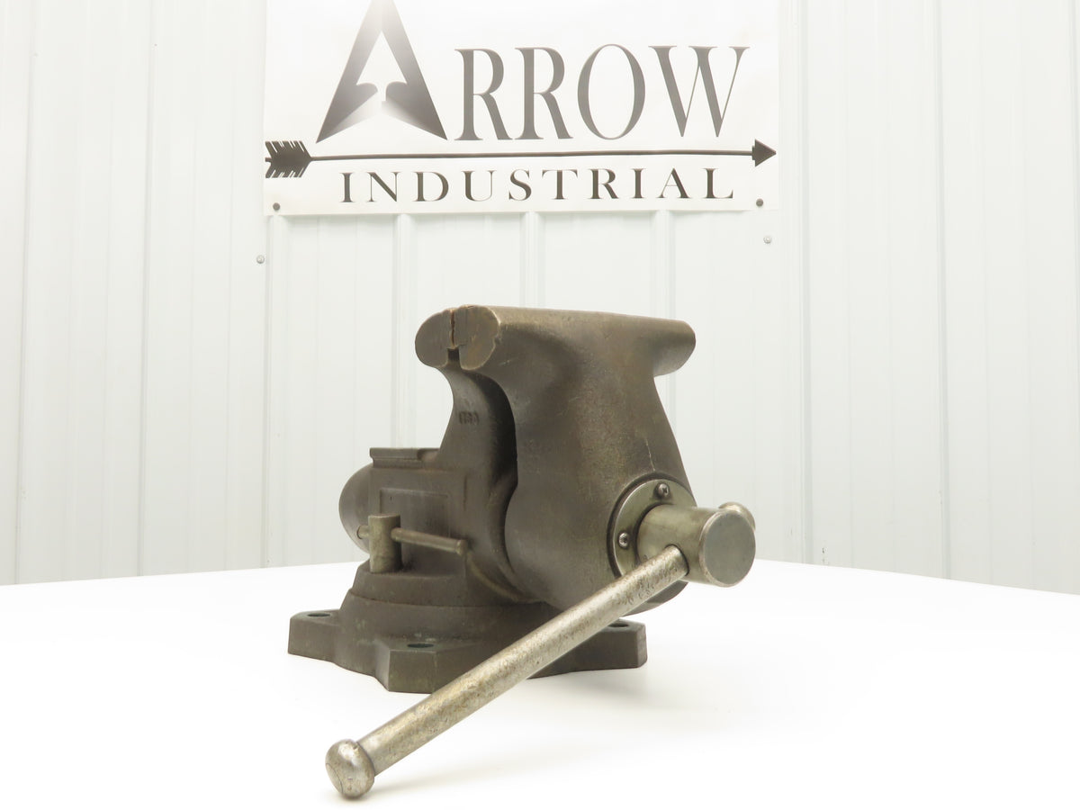 Wilton 1760 Combination Pipe Bench Vise 6" Brass Jaw Swivel Bullet Tradesman