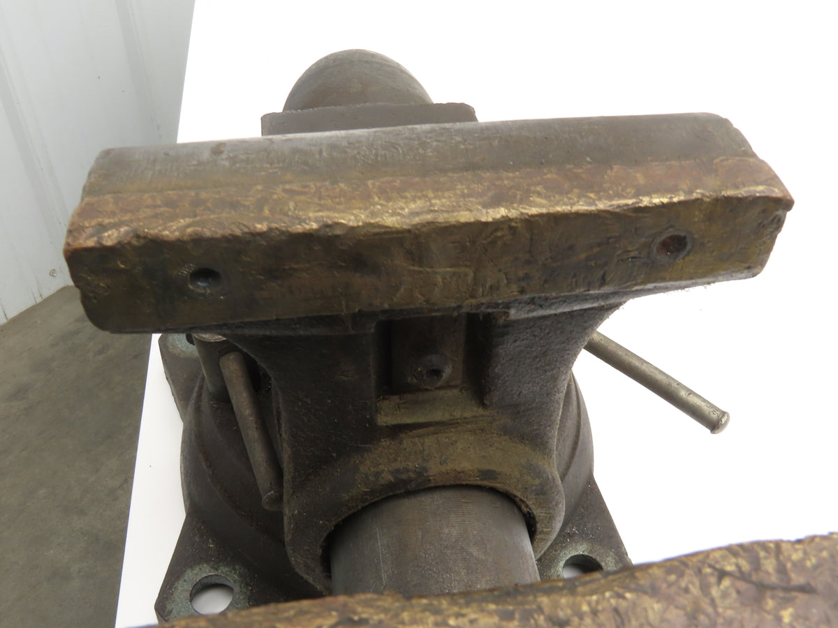 Wilton 1760 Combination Pipe Bench Vise 6" Brass Jaw Swivel Bullet Tradesman