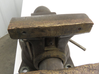 Wilton 1760 Combination Pipe Bench Vise 6" Brass Jaw Swivel Bullet Tradesman