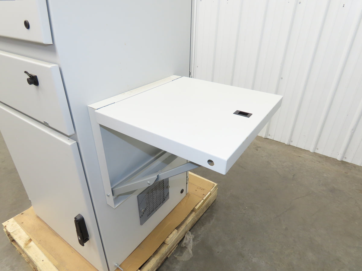 Saginaw ECS-4166 Electrical Enclosure Workstation Programming Terminal 60x24x24"