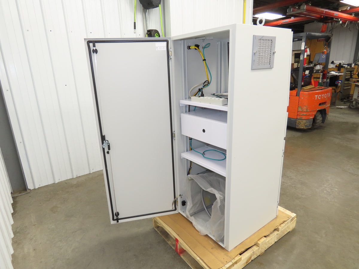 Saginaw ECS-4166 Electrical Enclosure Workstation Programming Terminal 60x24x24"