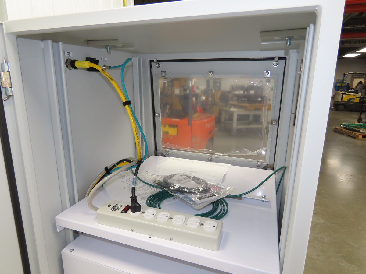 Saginaw ECS-4166 Electrical Enclosure Workstation Programming Terminal 60x24x24"