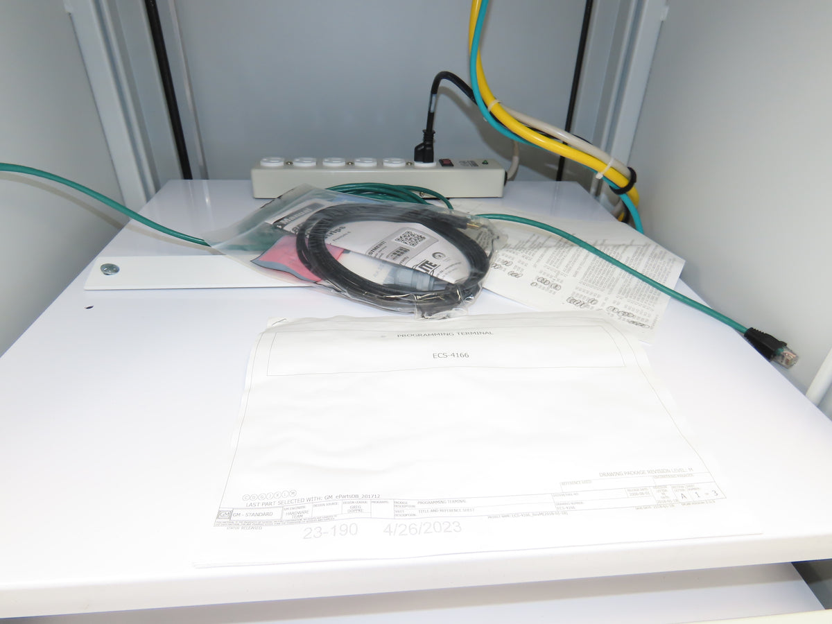 Saginaw ECS-4166 Electrical Enclosure Workstation Programming Terminal 60x24x24"