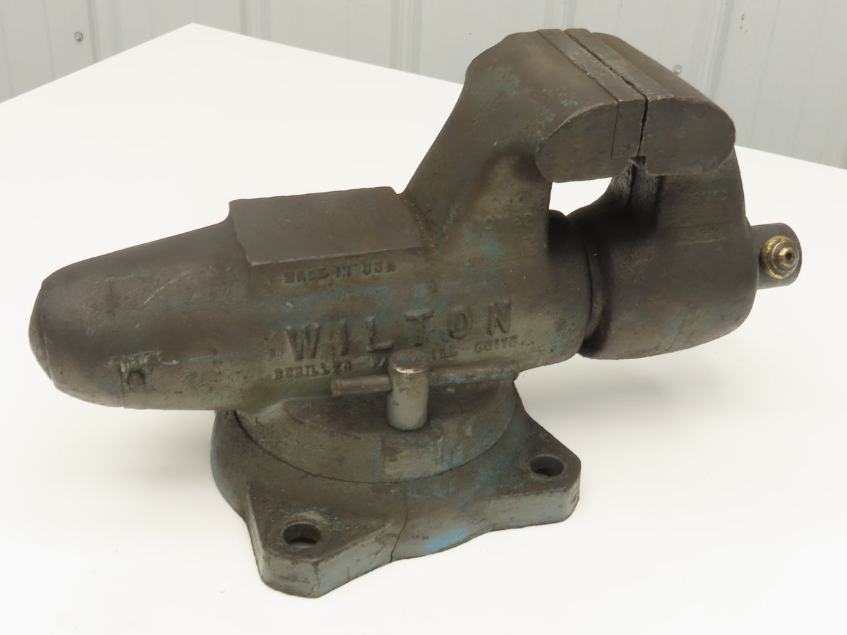 Wilton 450 Bullet Swivel Bench Vise 4-1/2" Jaw Vintage 101162