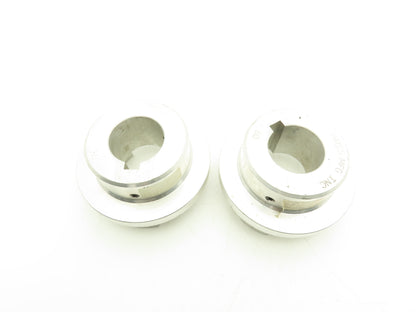 Hayes Mfg. 6A0-33-00 Jaw Coupling Finished Bore 60mm Keyed 5/8" Lot of 2