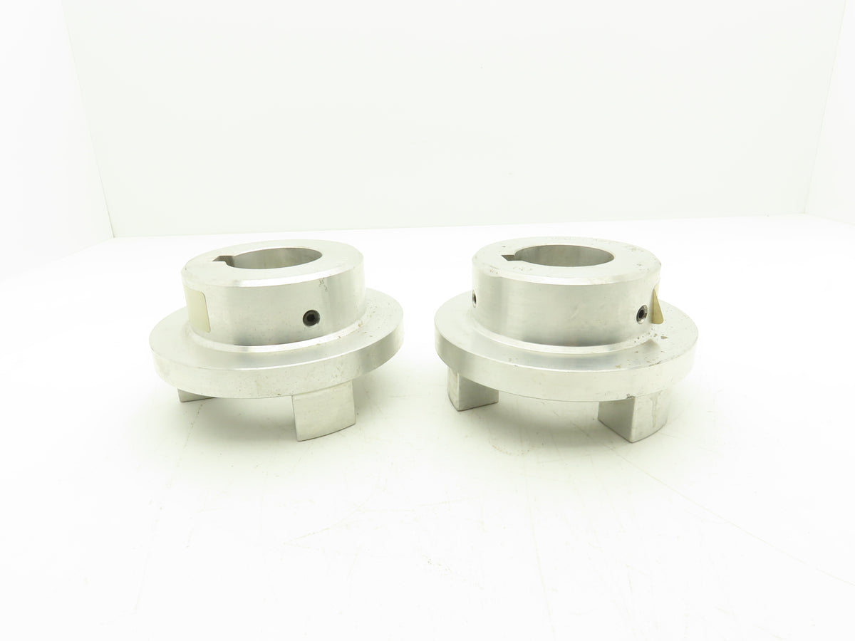 Hayes Mfg. 6A0-33-00 Jaw Coupling Finished Bore 60mm Keyed 5/8" Lot of 2