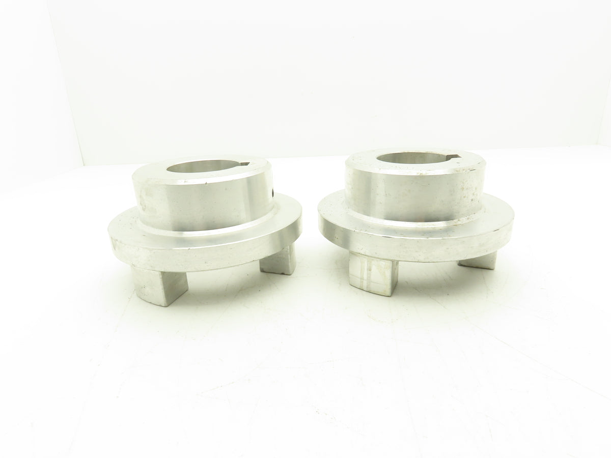 Hayes Mfg. 6A0-33-00 Jaw Coupling Finished Bore 60mm Keyed 5/8" Lot of 2