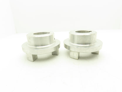 Hayes Mfg. 6A0-33-00 Jaw Coupling Finished Bore 60mm Keyed 5/8" Lot of 2