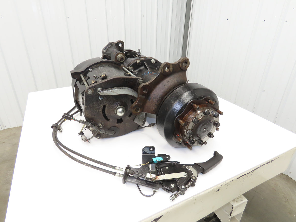 Toyota 7FBCU18 Electric Forklift Motor Drive Front Axle 8 Lug Off 7FBCU18