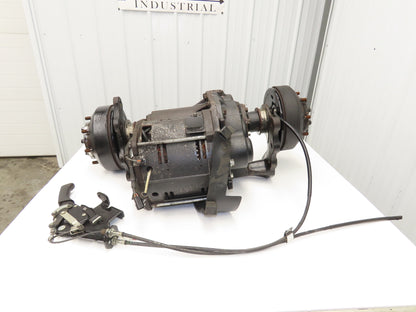 Toyota 7FBCU18 Electric Forklift Motor Drive Front Axle 8 Lug Off 7FBCU18