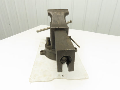 Columbian 606M3 Swivel Bench Vise 6" Jaw 4-3/8" Throat Depth 360 Deg