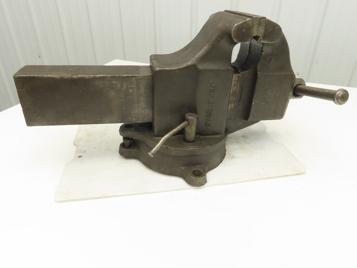 Columbian 606M3 Swivel Bench Vise 6" Jaw 4-3/8" Throat Depth 360 Deg