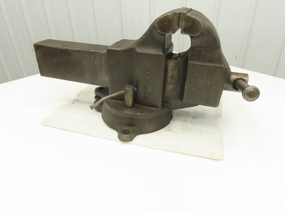 Columbian 606M3 Swivel Bench Vise 6" Jaw 4-3/8" Throat Depth 360 Deg