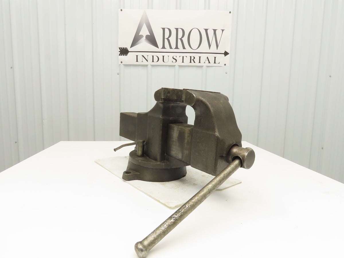Columbian 606M3 Swivel Bench Vise 6" Jaw 4-3/8" Throat Depth 360 Deg
