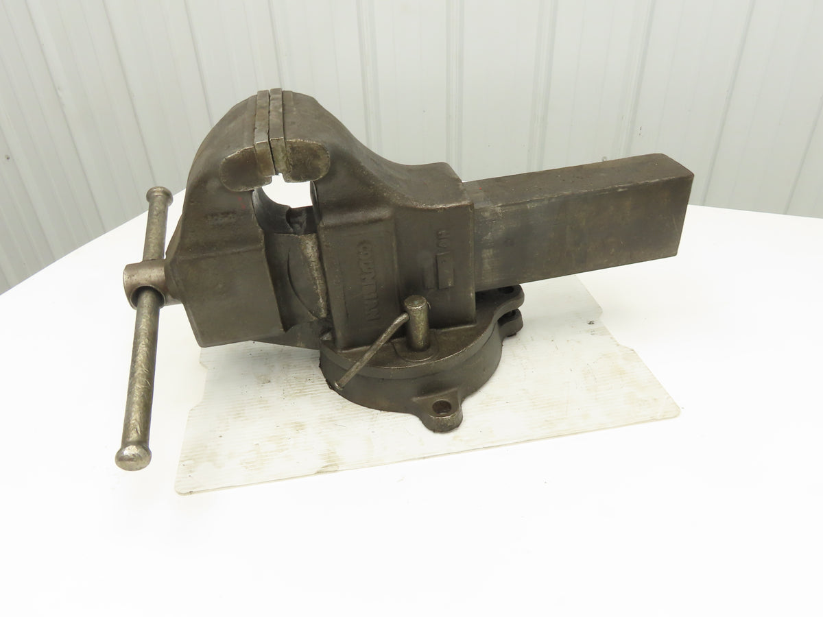 Columbian 606M3 Swivel Bench Vise 6" Jaw 4-3/8" Throat Depth 360 Deg