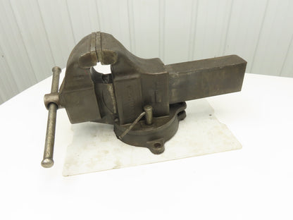 Columbian 606M3 Swivel Bench Vise 6" Jaw 4-3/8" Throat Depth 360 Deg