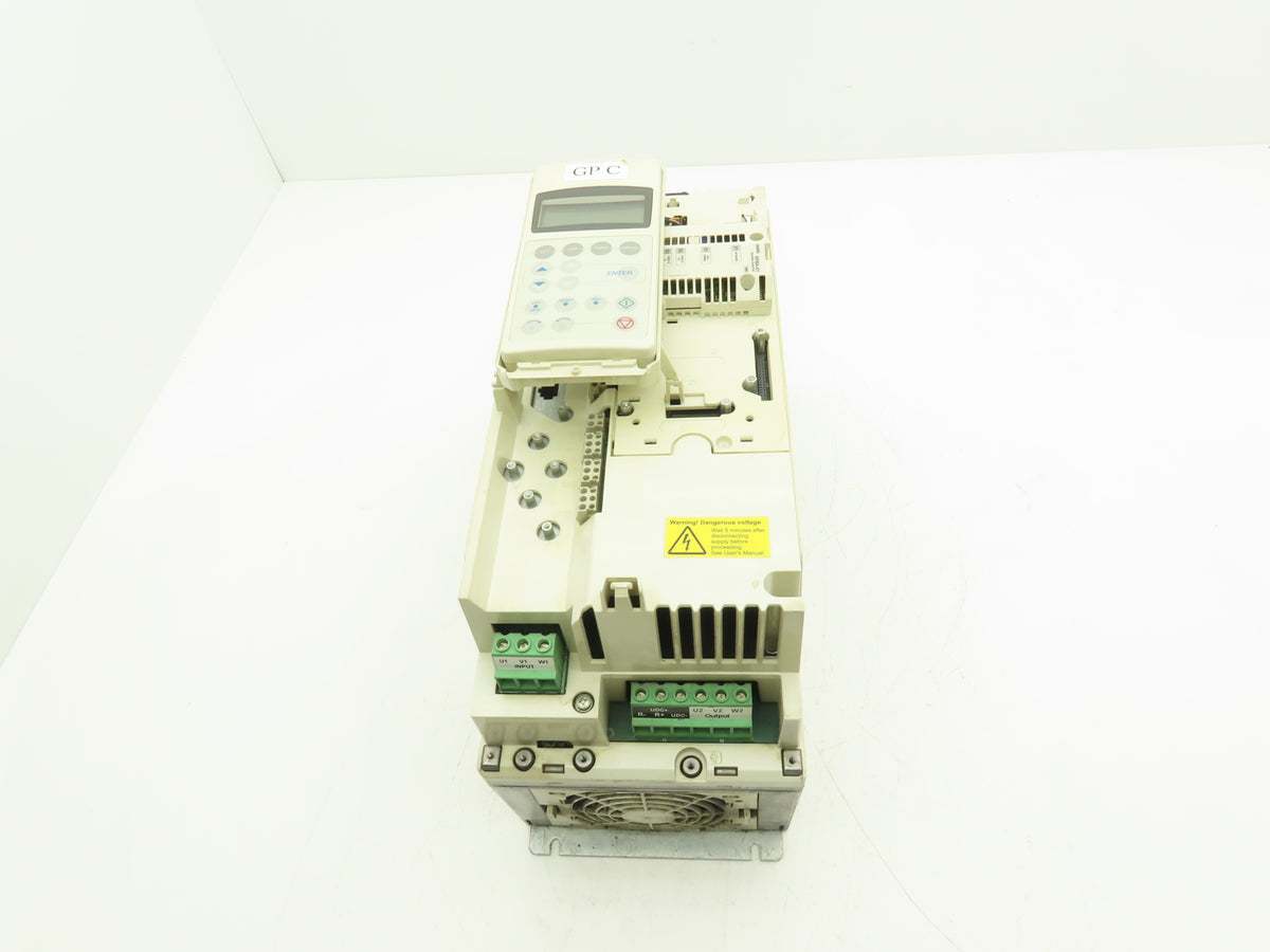 ABB ACS800-U1-0016-5+P901 Variable Speed AC Drive VFD 15Hp 480V 19A 3PH READ