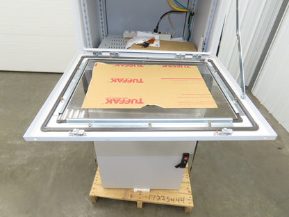 Hoffman PGLD1466CWS Electrical Enclosure Workstation Program Terminal 60x24x24"