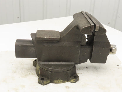 Columbian D6 Combination Pipe Bench Vise 6-1/2" Jaw Swivel Machinist