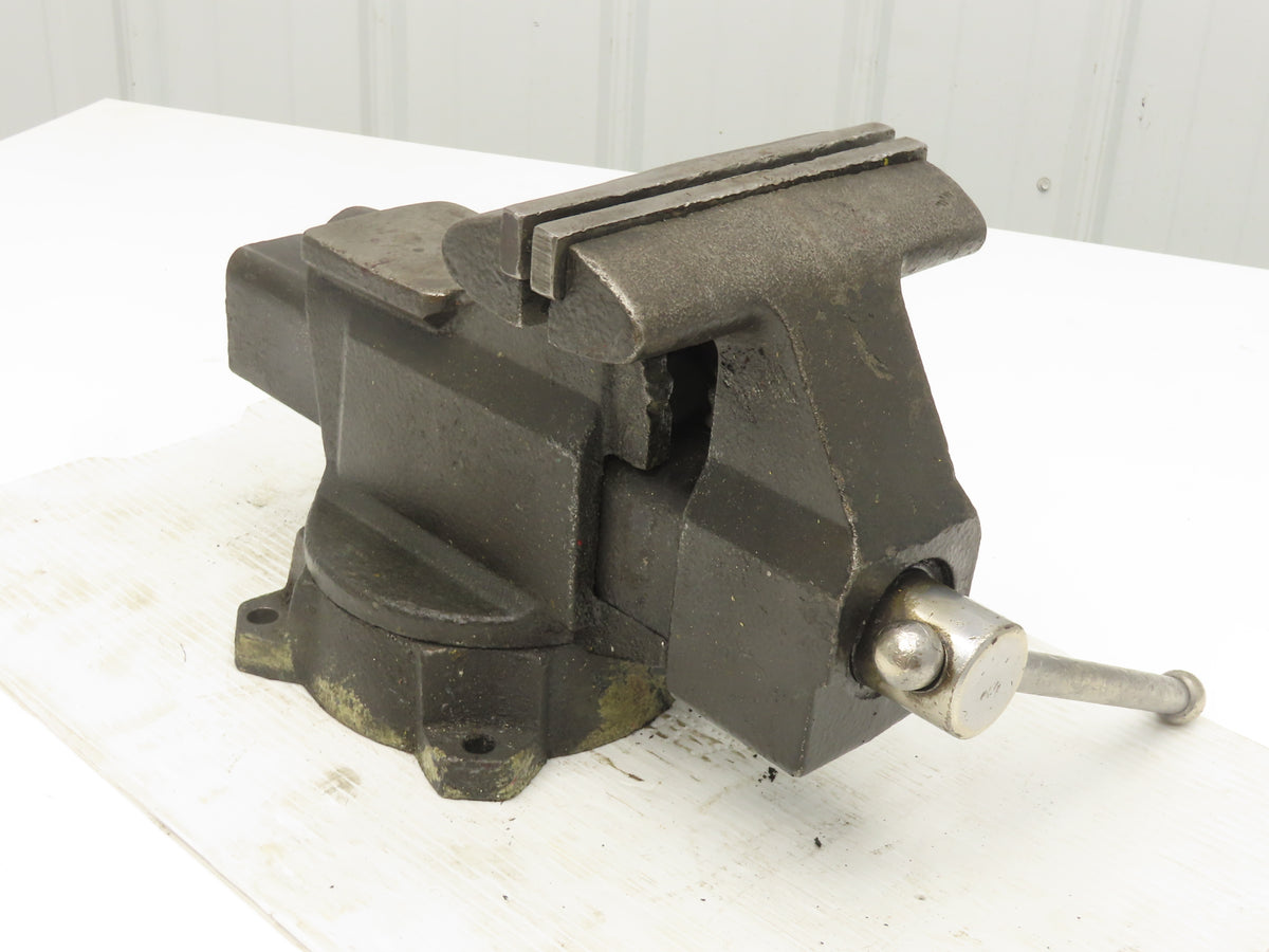 Columbian D6 Combination Pipe Bench Vise 6-1/2" Jaw Swivel Machinist