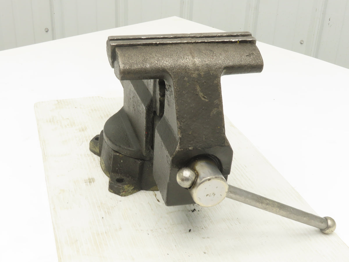 Columbian D6 Combination Pipe Bench Vise 6-1/2" Jaw Swivel Machinist