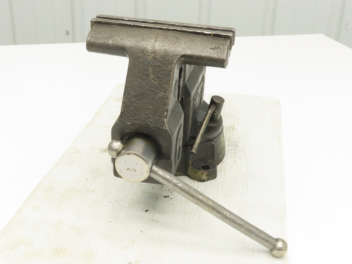 Columbian D6 Combination Pipe Bench Vise 6-1/2" Jaw Swivel Machinist