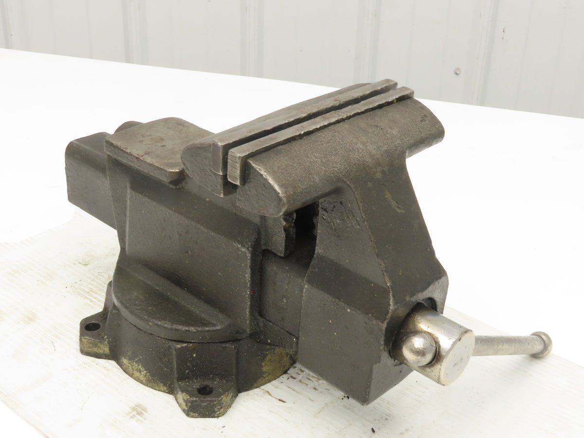 Columbian D6 Combination Pipe Bench Vise 6-1/2" Jaw Swivel Machinist