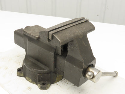 Columbian D6 Combination Pipe Bench Vise 6-1/2" Jaw Swivel Machinist