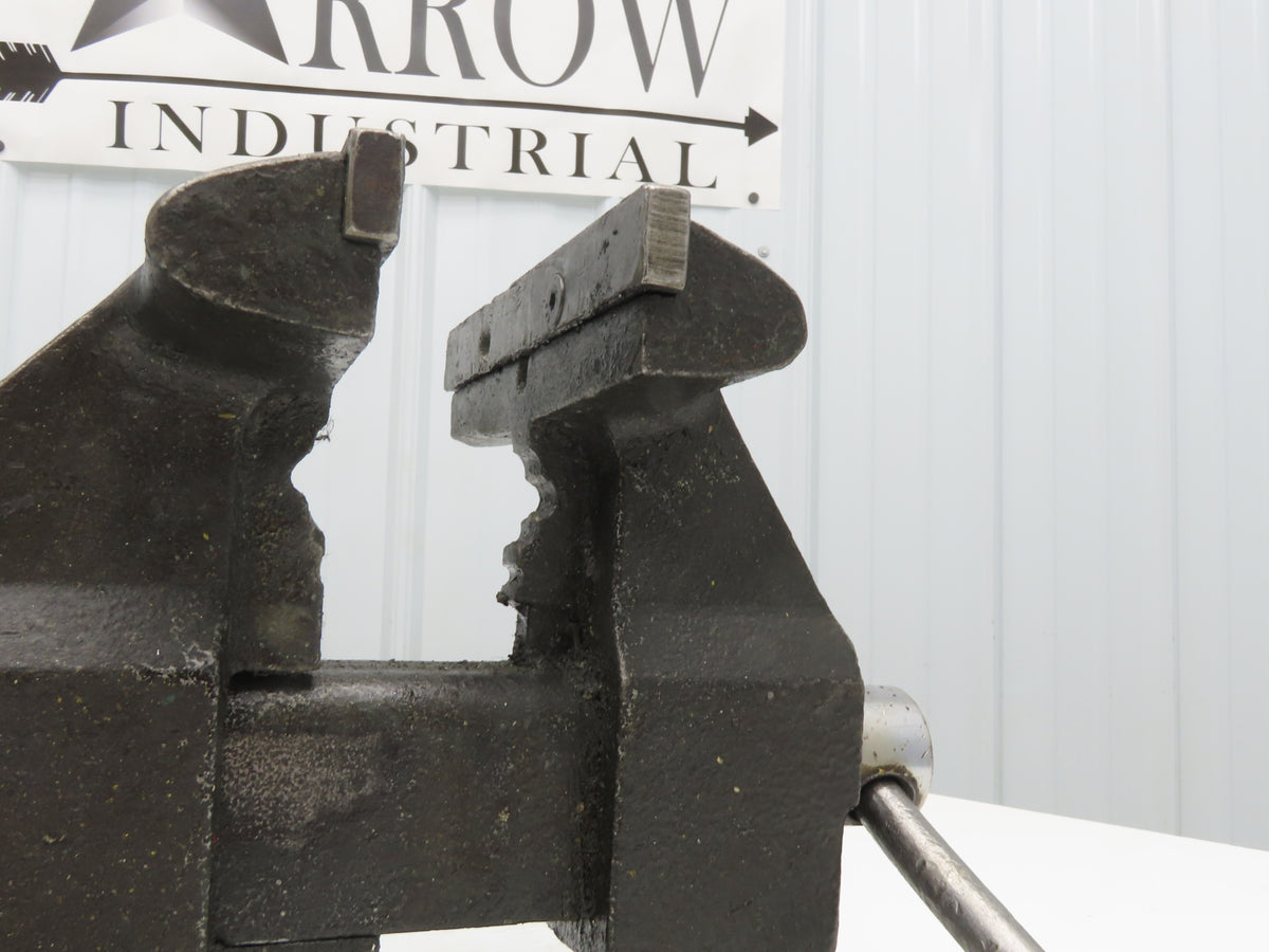 Columbian D6 Combination Pipe Bench Vise 6-1/2" Jaw Swivel Machinist