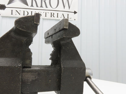 Columbian D6 Combination Pipe Bench Vise 6-1/2" Jaw Swivel Machinist