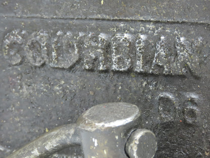 Columbian D6 Combination Pipe Bench Vise 6-1/2" Jaw Swivel Machinist
