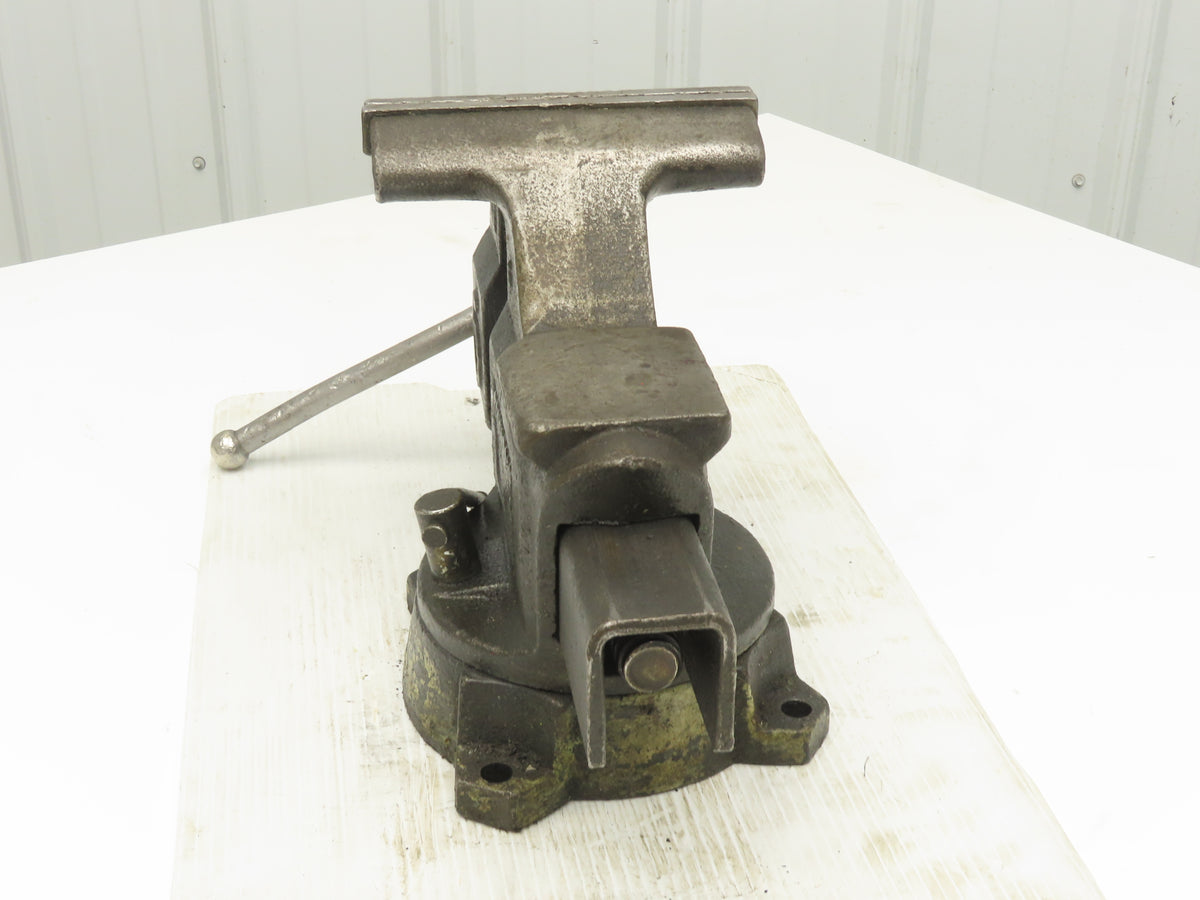 Columbian D6 Combination Pipe Bench Vise 6-1/2" Jaw Swivel Machinist