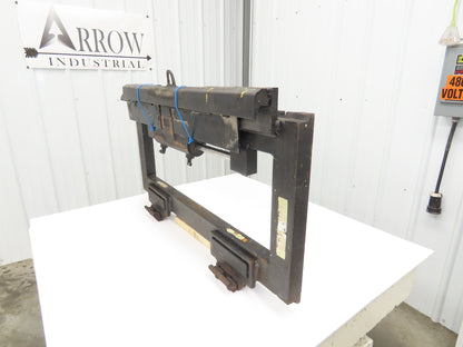 Cascade 100E Forklift Class 3 SideShift Attachment 20" x 42" Wide 10000lbs Yale