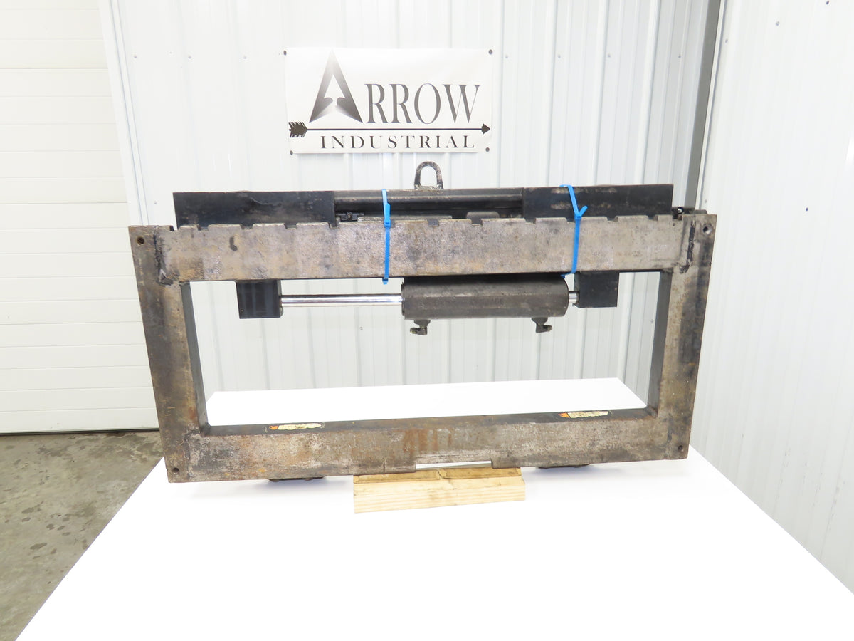 Cascade 100E Forklift Class 3 SideShift Attachment 20" x 42" Wide 10000lbs Yale