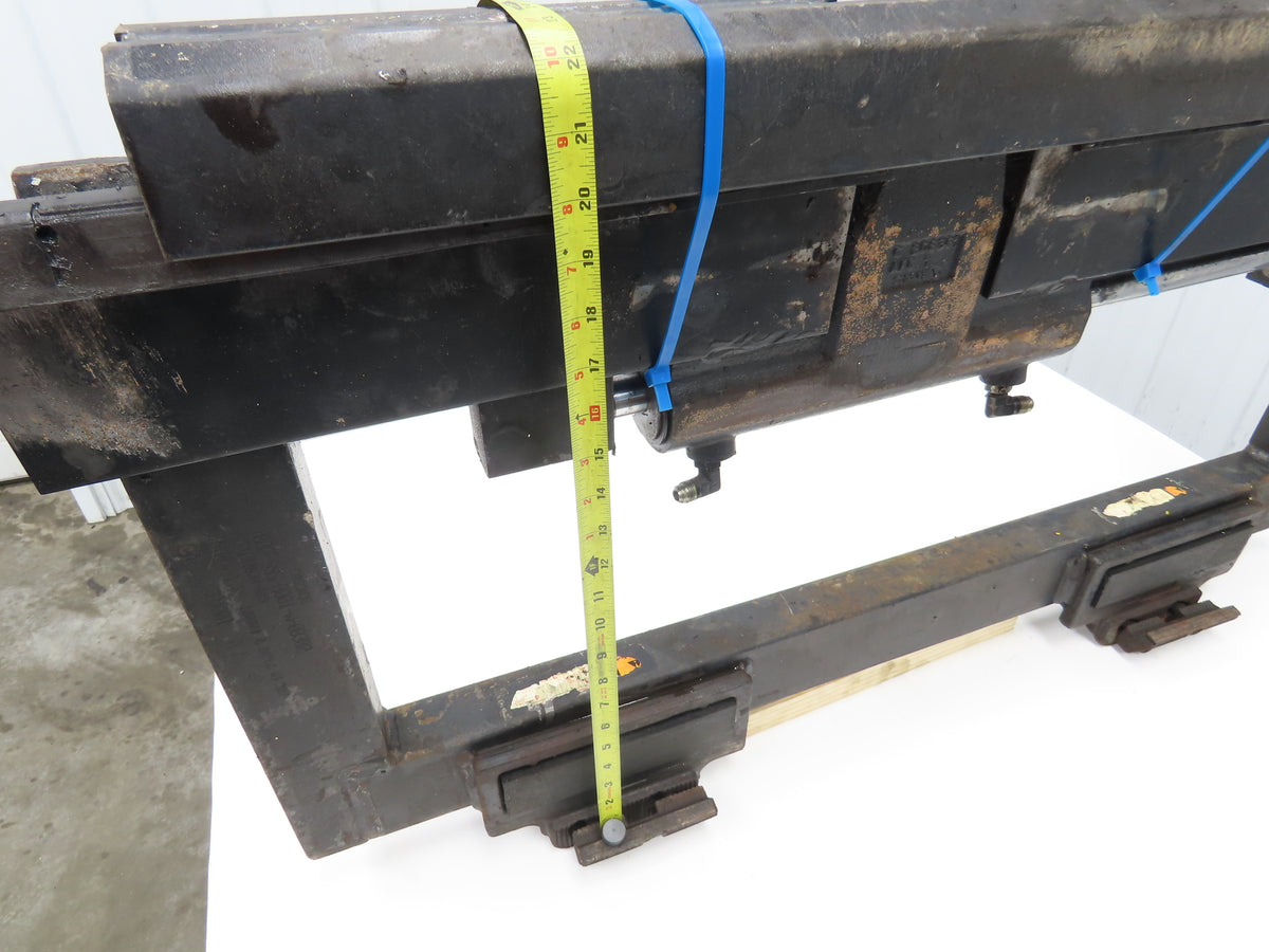 Cascade 100E Forklift Class 3 SideShift Attachment 20" x 42" Wide 10000lbs Yale