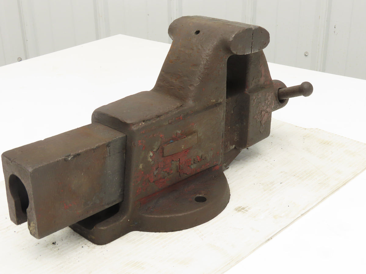 Columbian 504-M2 Fixed Bench Vise 4" Jaw 3-1/2" Throat Depth 8"Opening