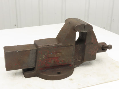 Columbian 504-M2 Fixed Bench Vise 4" Jaw 3-1/2" Throat Depth 8"Opening