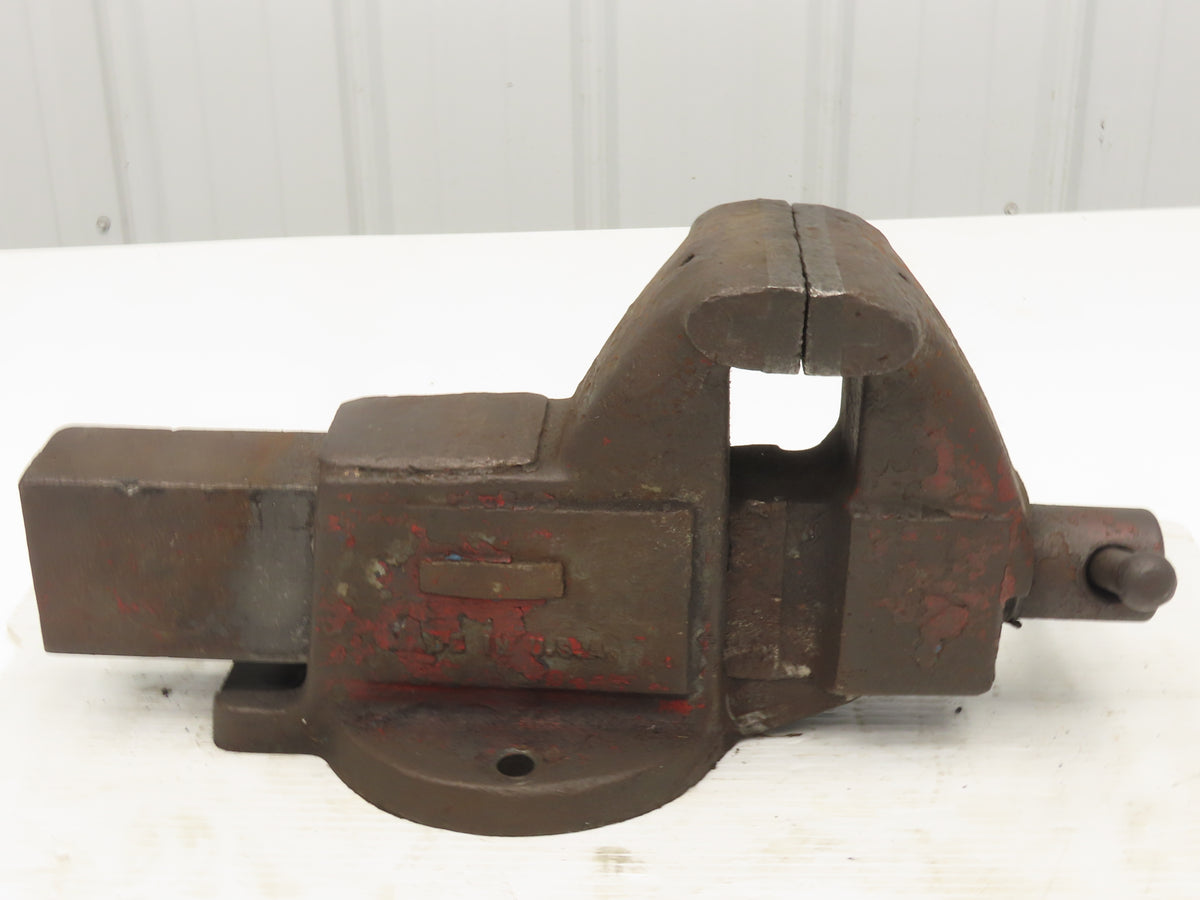 Columbian 504-M2 Fixed Bench Vise 4" Jaw 3-1/2" Throat Depth 8"Opening