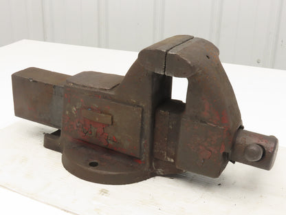 Columbian 504-M2 Fixed Bench Vise 4" Jaw 3-1/2" Throat Depth 8"Opening