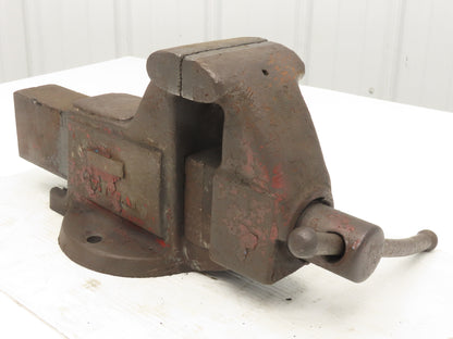 Columbian 504-M2 Fixed Bench Vise 4" Jaw 3-1/2" Throat Depth 8"Opening