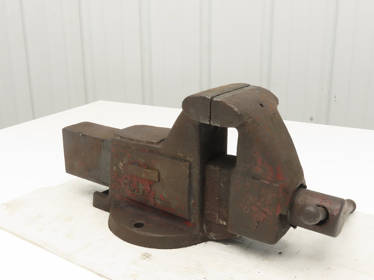 Columbian 504-M2 Fixed Bench Vise 4" Jaw 3-1/2" Throat Depth 8"Opening