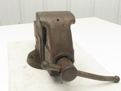 Columbian 504-M2 Fixed Bench Vise 4" Jaw 3-1/2" Throat Depth 8"Opening