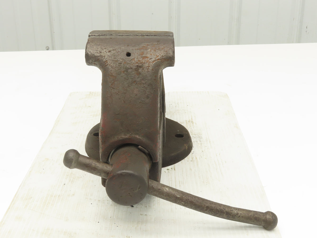 Columbian 504-M2 Fixed Bench Vise 4" Jaw 3-1/2" Throat Depth 8"Opening