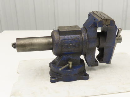 Wilton Combination Swivel Jaws Pipe Bench Vise 5" Jaw 360 Rotating Head & Base