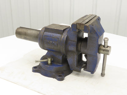 Wilton Combination Swivel Jaws Pipe Bench Vise 5" Jaw 360 Rotating Head & Base