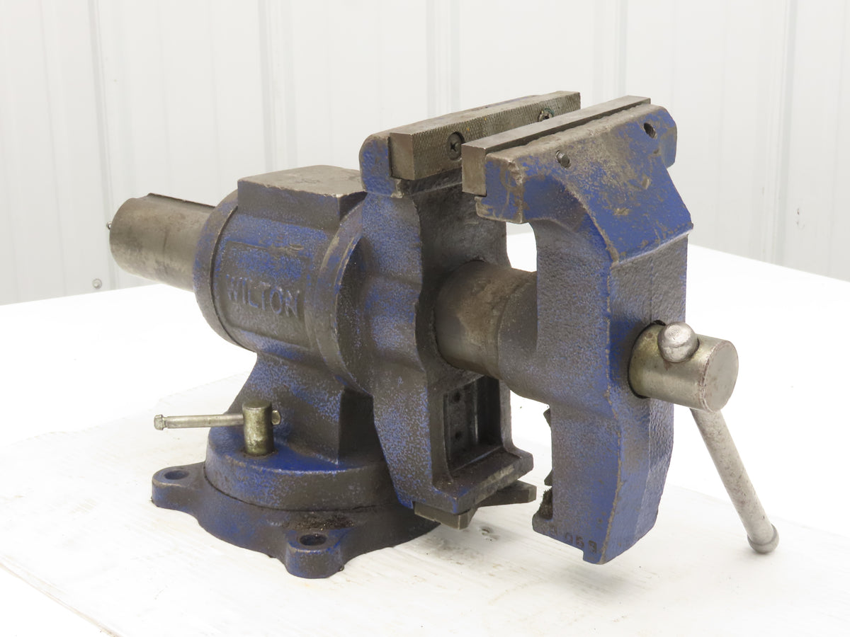 Wilton Combination Swivel Jaws Pipe Bench Vise 5" Jaw 360 Rotating Head & Base