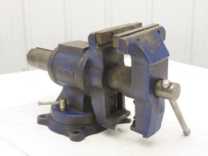 Wilton Combination Swivel Jaws Pipe Bench Vise 5" Jaw 360 Rotating Head & Base